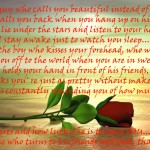 Find a Guy who calls U Beautiful..