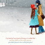 ONE hard yet SWEET part of loving is