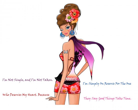 I'm not taken