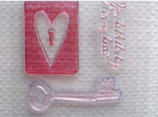 Heart-Lock-and-Key-Clear-Stamps