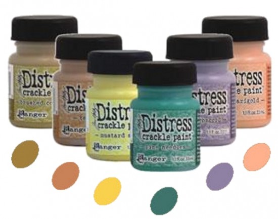 Distress Crackle Paints