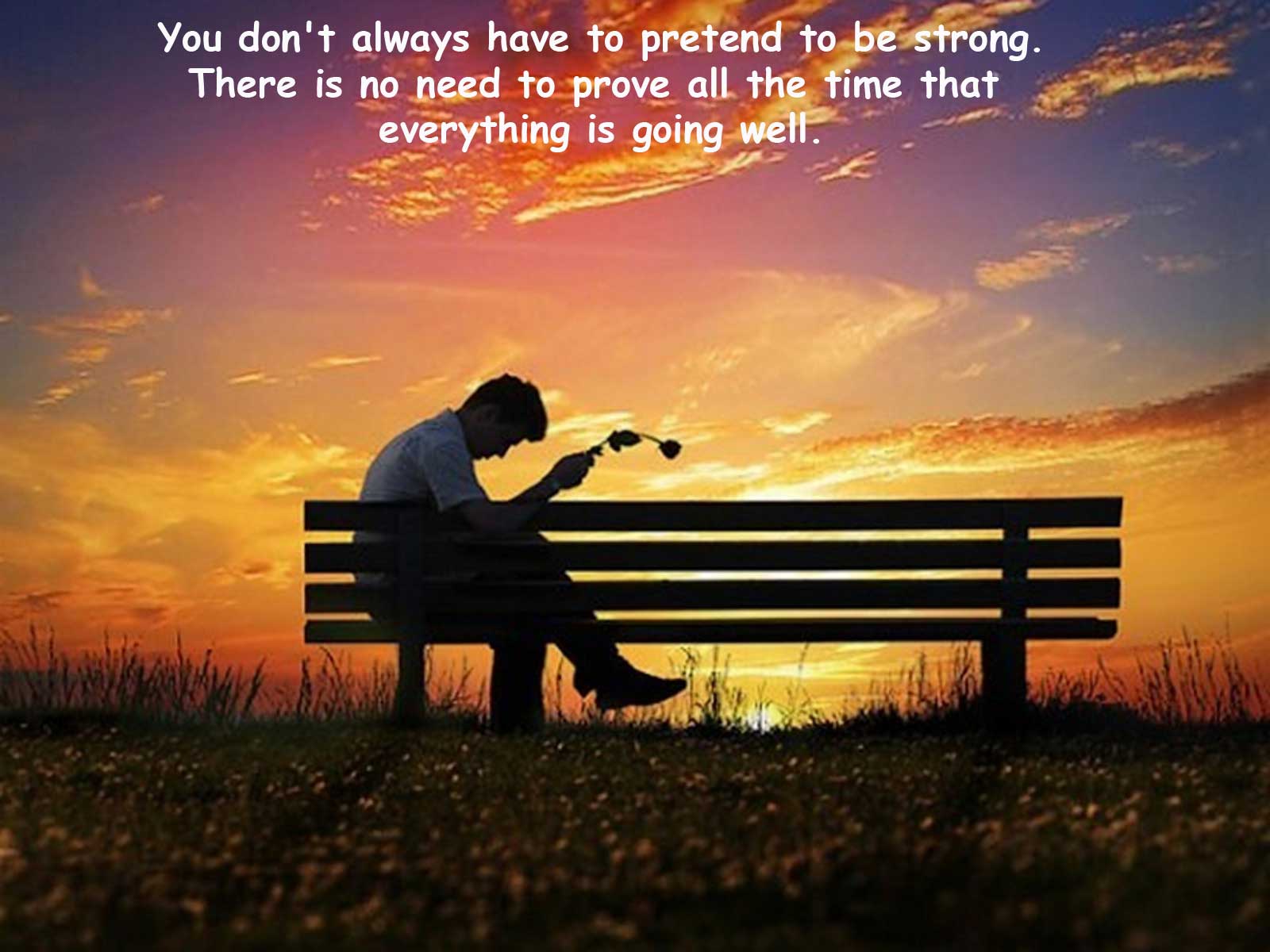  always have to pretend to be strong » Quotes » Its Me : Khyati