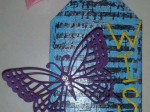 One more Tag made using Embossing Technique
