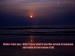Before I met you