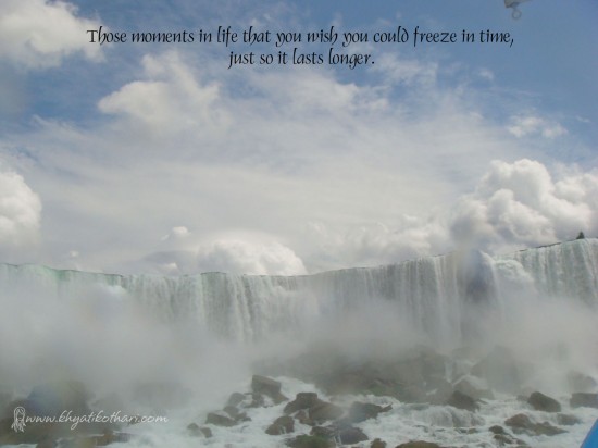 Moment you coud freeze in time